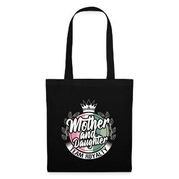 Mère Fille Amis Parents - Sac en tissu - noir - Devant