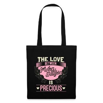 Mother and daughter friends cohesion gift - Tote Bag - black - Front