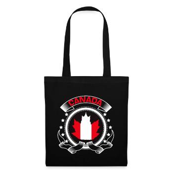 Canada Canadian Flag Gift Idea - Tote Bag - black - Front