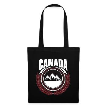 Canada Maple Country of Birth Gift Idea - Tote Bag - black - Front