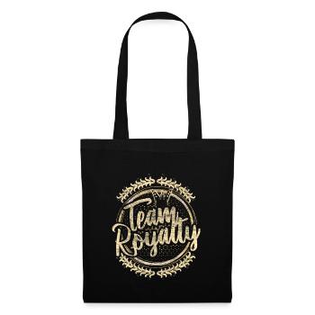 Idée cadeau pour la fête des mères mère et fille - Sac en tissu - noir - Devant