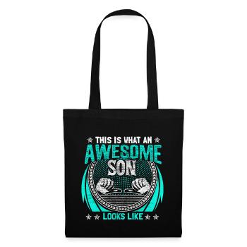 Fils Famille Parents - Sac en tissu - noir - Devant
