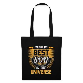 Idée de cadeau d’anniversaire du meilleur fils papa - Sac en tissu - noir - Devant