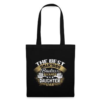 Daughter Girl - Tote Bag - black - Front