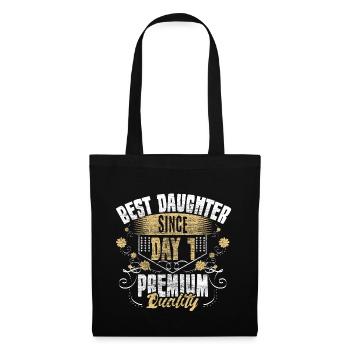 Daughter Father Sweet Gift Idea - Tote Bag - black - Front