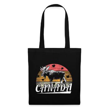 Cadeau de la Nation neige du Canada - Sac en tissu - noir - Devant