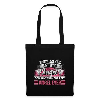 Daughter Mother Birthday Gift - Tote Bag - black - Front