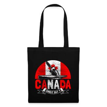 Cadeau de la fierté wapiti du Canada - Sac en tissu - noir - Devant