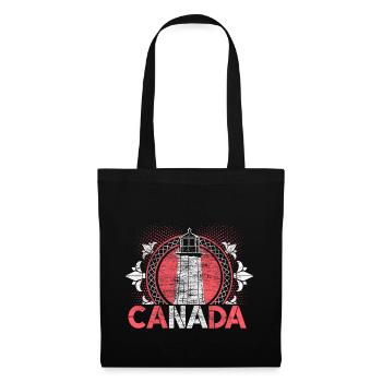 Canada Snow Origin - Tote Bag - black - Front