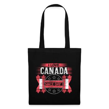 Canada Snow Origin Gift Idea - Tote Bag - black - Front