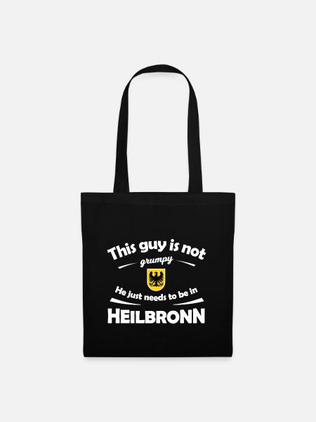 Die Heilbronner - Stoffbeutel - Schwarz