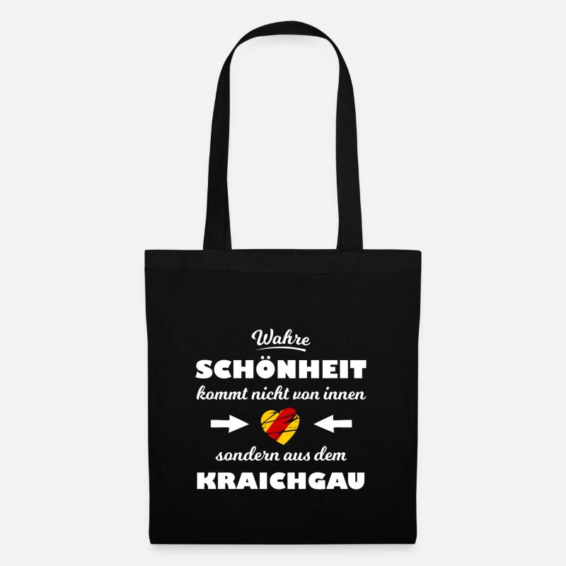 Die Kraichgauer - Stoffbeutel - Schwarz