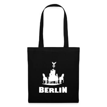 Les Berlinois - Sac en tissu - noir - Devant