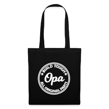 Bester Opa - Stoffbeutel - Schwarz - Vorne