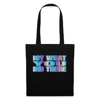 Dinosaur Tshirt Joke Christmas Present Beard - Tote Bag - black - Front