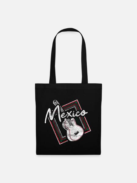 Mexiko Mexikaner Staat - Stoffbeutel - Schwarz