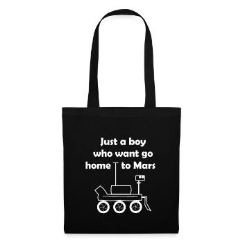 At home on Mars - Tote Bag - black - Front
