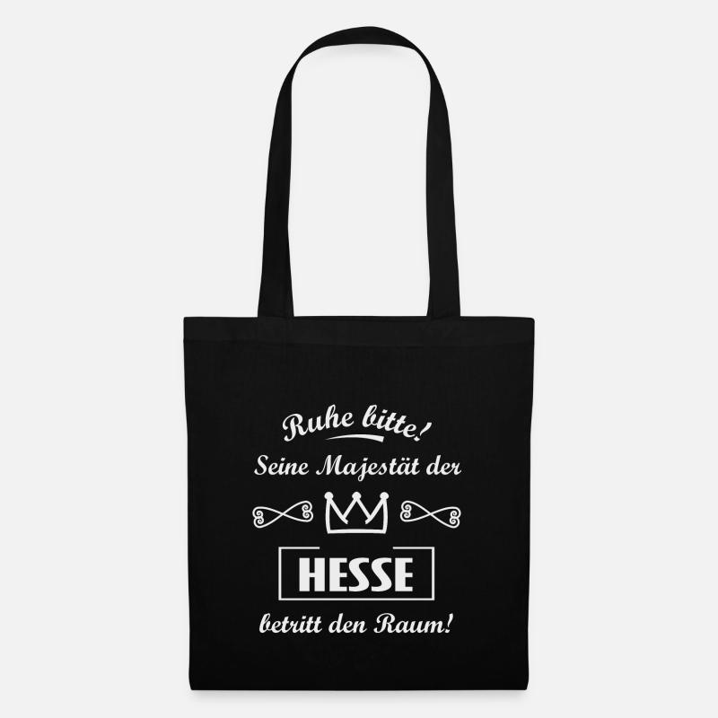 Könige aus Hessen - Stoffbeutel - Schwarz