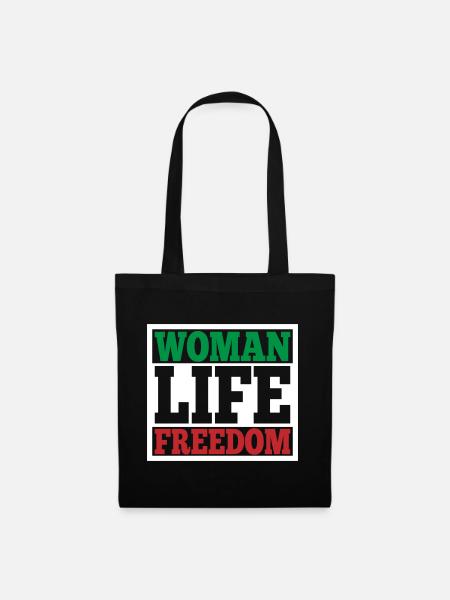 Women life freedom iran - Stoffbeutel - Schwarz