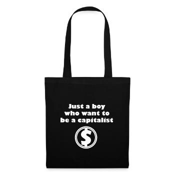 Les capitalistes arrivent - Sac en tissu - noir - Devant
