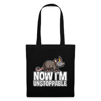 Opossum saying for animal lovers and possum - Tote Bag - black - Front