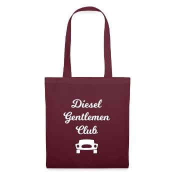 Le Diesel Driver Club - Sac en tissu - bordeaux - Devant