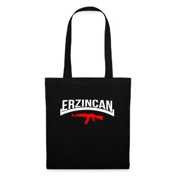 Erzincan ak - Stoffbeutel - Schwarz - Vorne