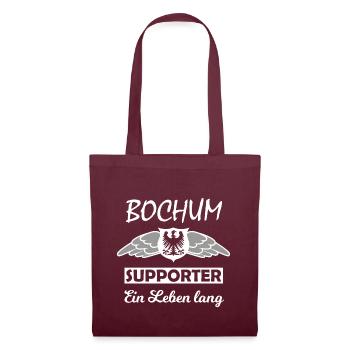 La Ruhrpott - Sac en tissu - bordeaux - Devant