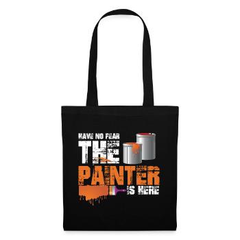 Peintre et vernisseur, le métier le meilleur et le plus ennuyeux - Sac en tissu - noir - Devant