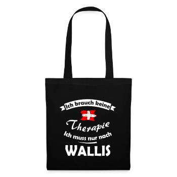 Aus der Schweiz - Stoffbeutel - Schwarz - Vorne