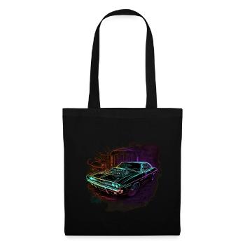 Neon Art Charger - Stoffbeutel - Schwarz - Vorne