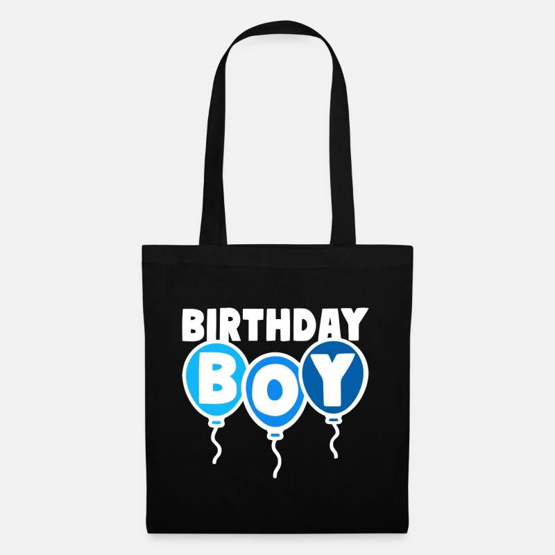 Birthday Boy Geburtstagskind - Stoffbeutel - Schwarz