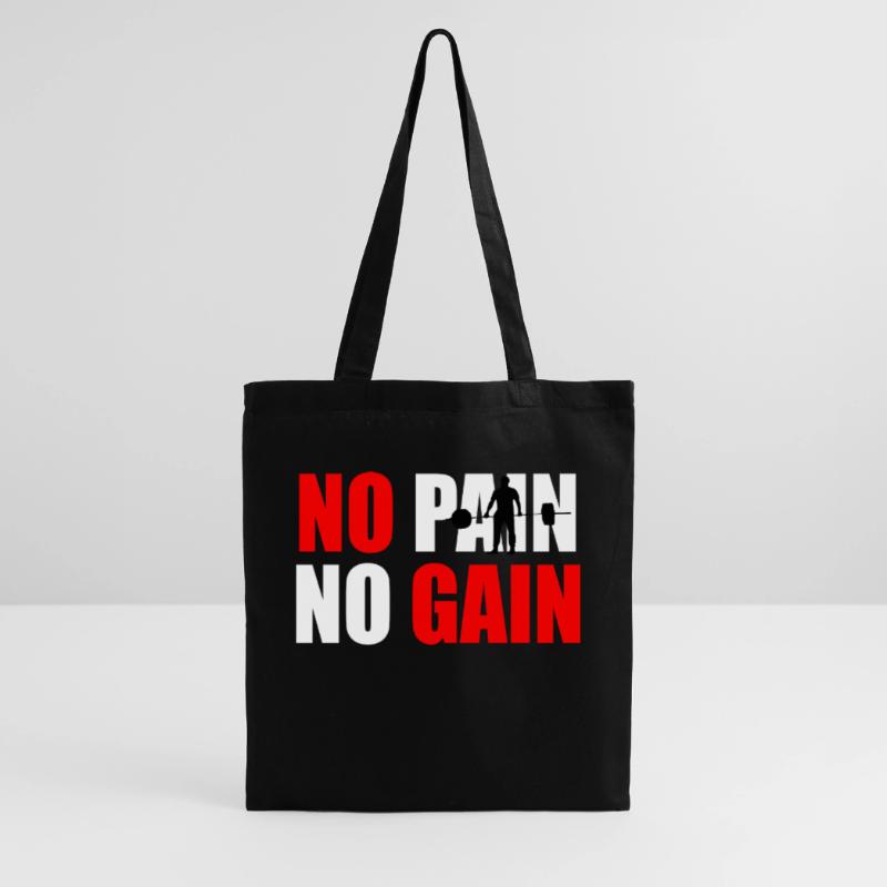 Pas de douleur pas de gain devis Sac en tissu
