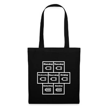 The week state of charge - Tote Bag - black - Front