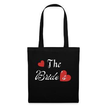 The bride’s -la mariée - Sac en tissu - noir - Devant