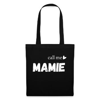 Call me grandma - Tote Bag - black - Front