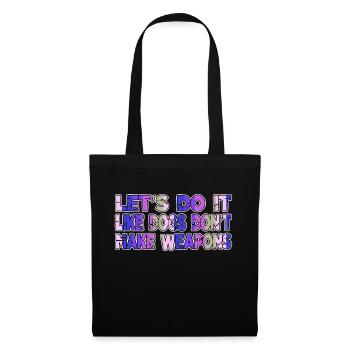 Child Gift Heart Funny Quote 1960s - Tote Bag - black - Front