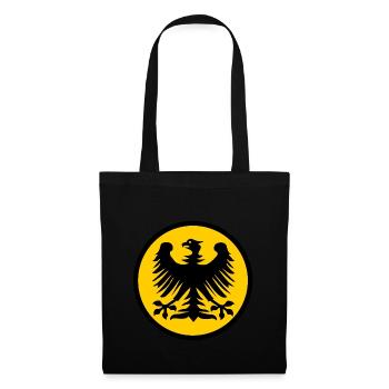 Deutschland zuerst - Stoffbeutel - Schwarz - Vorne