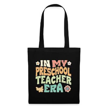 In my Preschool teacher era - Tote Bag - black - Front