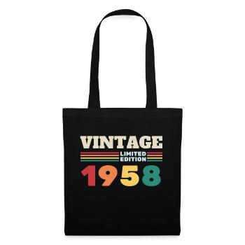 vintage limited edition 1958 - Sac en tissu - noir - Devant