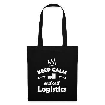 Héros de la logistique et du transport - Sac en tissu - noir - Devant