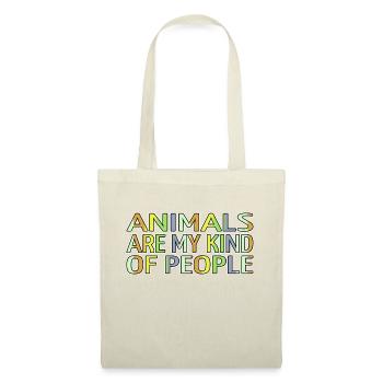 Défenseurs des droits des animaux Bien-être animal présent - Sac en tissu - nature - Devant