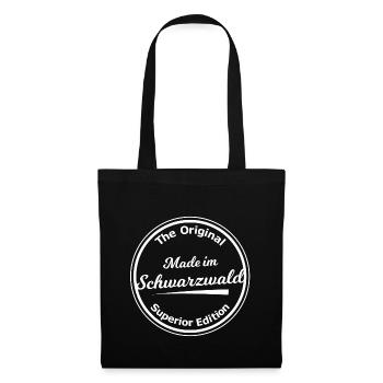 Fabriqué en Forêt-Noire - Sac en tissu - noir - Devant