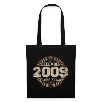 Les Légendes Sont Nées En Décembre 2009 - 2009 - Sac en tissu - noir - Devant