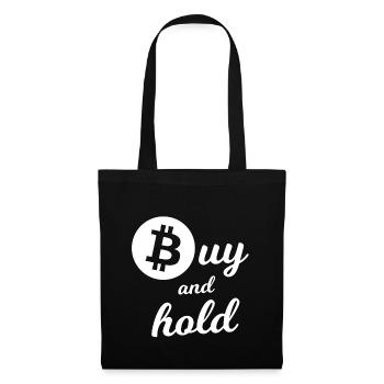 L’investisseur en crypto-monnaies - Sac en tissu - noir - Devant