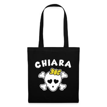 Pirate Chiara Design for Girls and Women - Tote Bag - black - Front