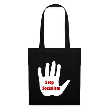 Mettre fin au mouvement socialiste - Sac en tissu - noir - Devant