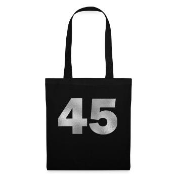 Birthday 45 years - Tote Bag - black - Front