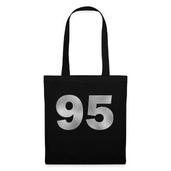 Birthday 95 years - Tote Bag - black - Front
