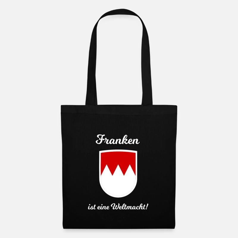 Das Team aus Franken - Stoffbeutel - Schwarz